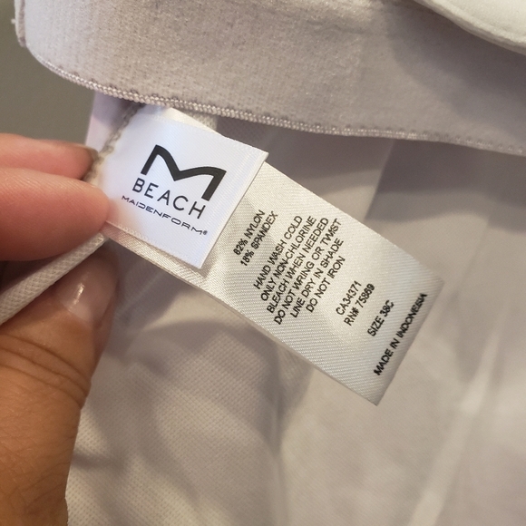 Maidenform Custom Lift and Support Tankini - Sz 38C US - Picture 4 of 5